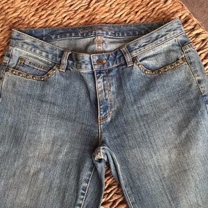 Michael Kors bootcut jeans. Washed denim. Size 8